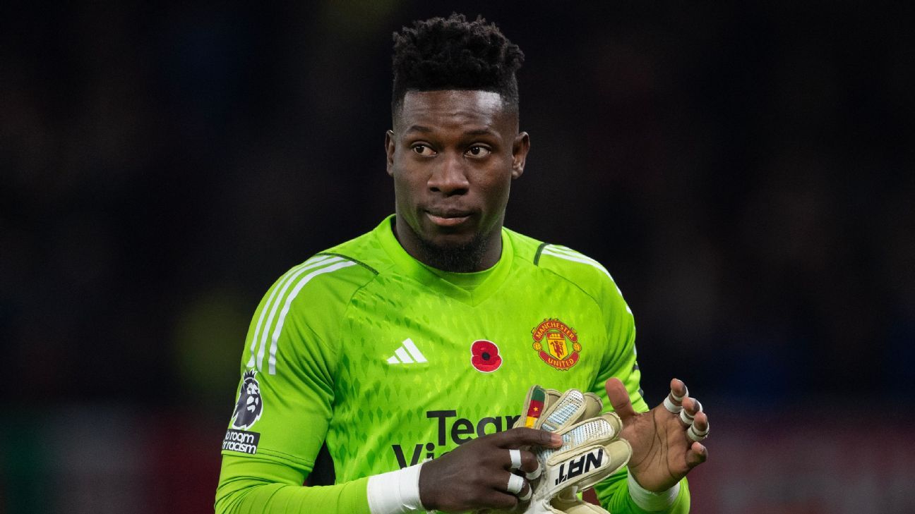 Source: Onana hopeful of being fit vs. Everton