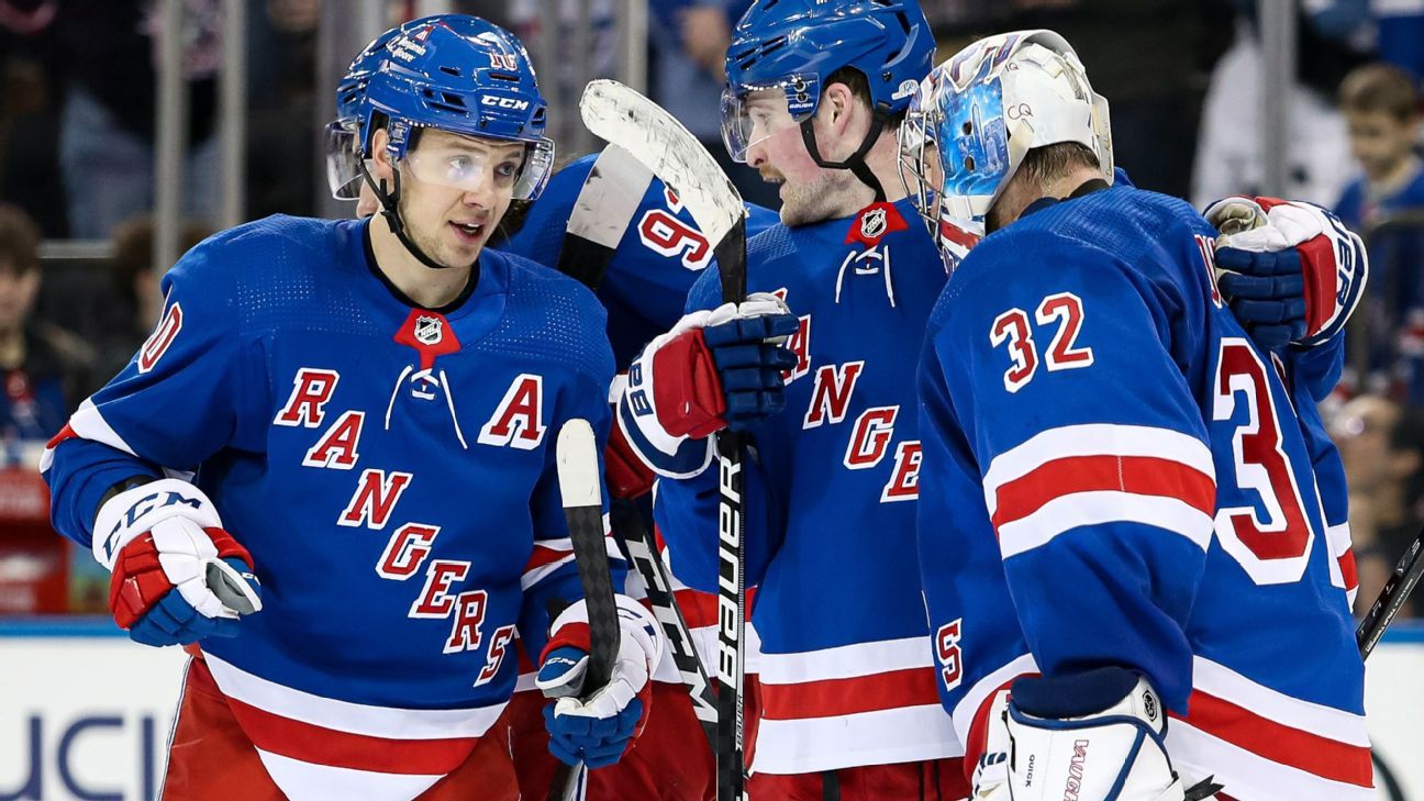 New York Rangers Secure Top Spot in NHL Standings with Thrilling 74