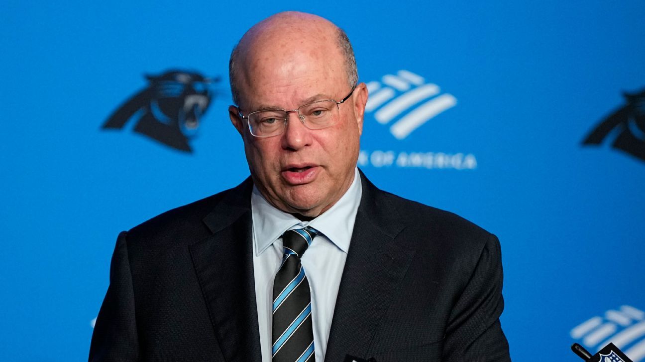 Panthers-Besitzer David Tepper scheint die Fans mit Getränken zu bewerfen