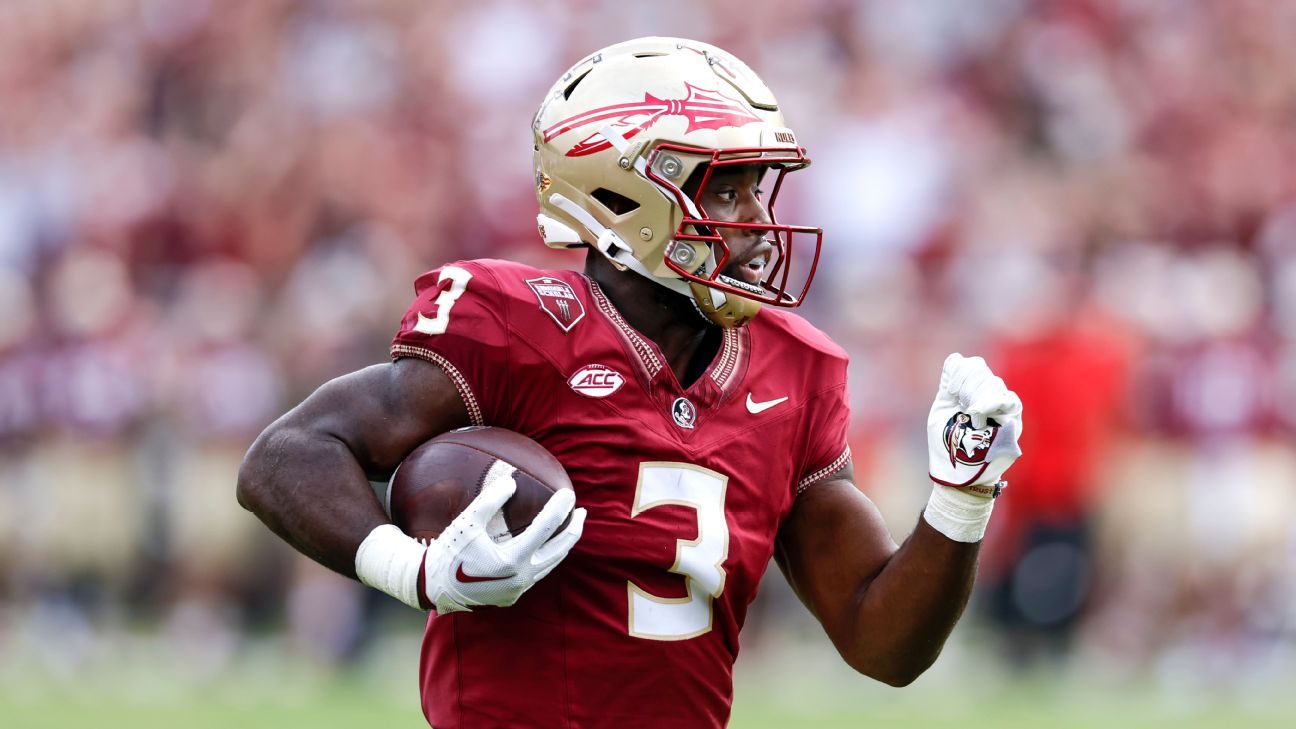 Florida State's Trey Benson to enter NFL draft, skip Orange Bowl - ESPN