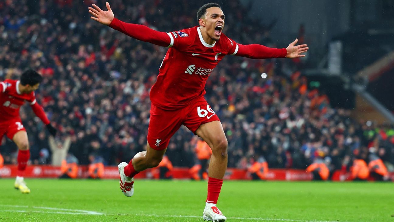 Liverpool player ratings AlexanderArnold stars in comeback ESPN