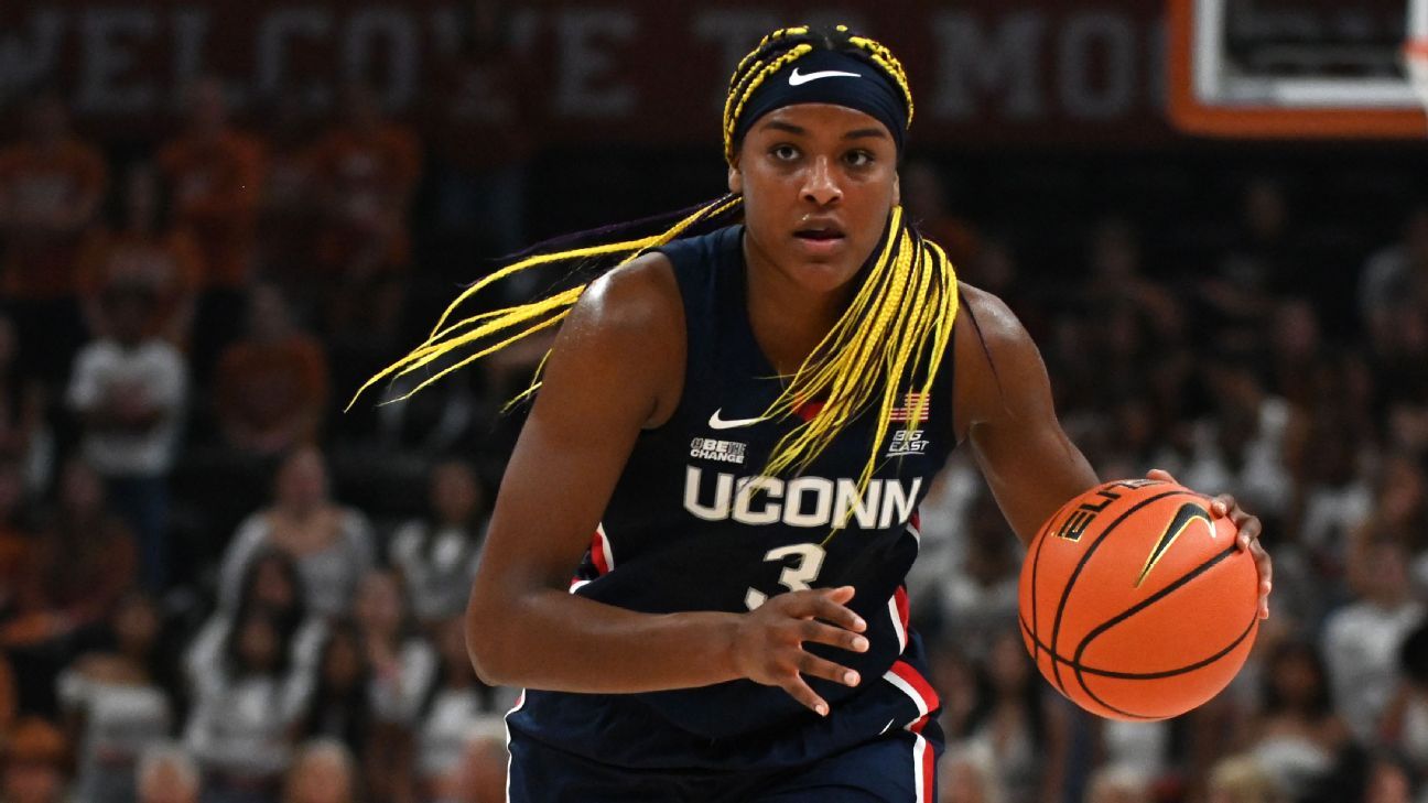 UConn's Aaliyah Edwards injures nose in win over Providence - ESPN