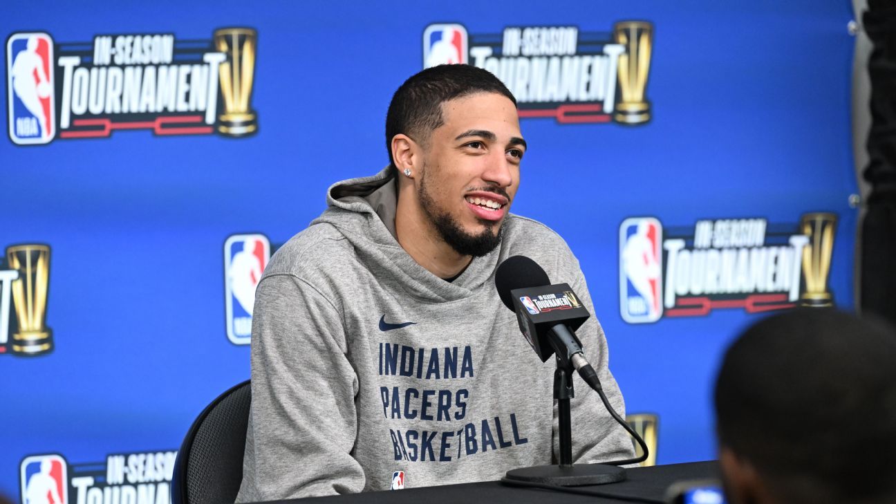 Tyrese Haliburton is focused on beating his idol, LeBron James