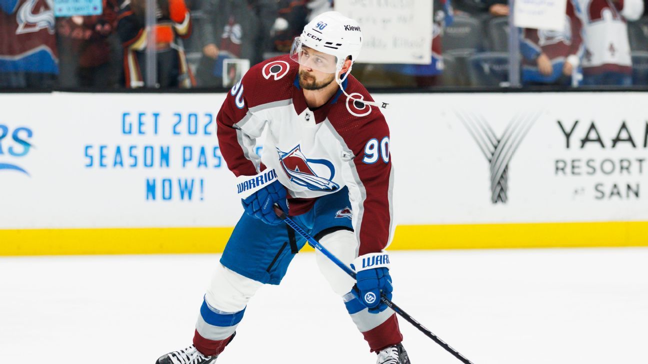 Avs winger Tatar headed to Kraken for 2024 pick