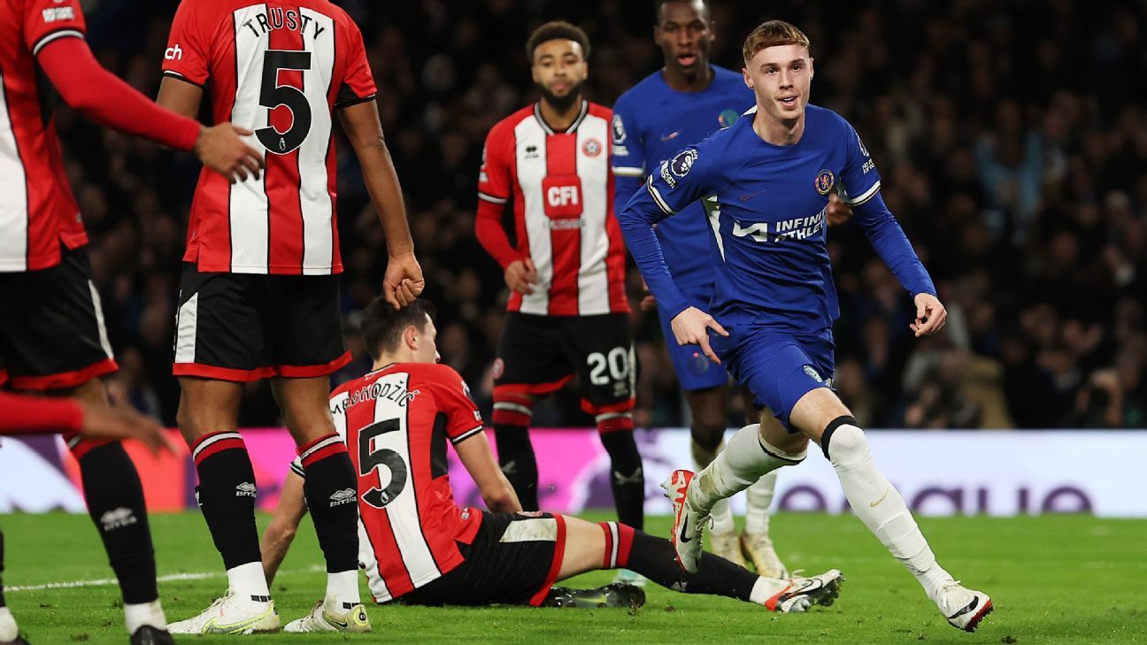 Chelsea player ratings vs Sheffield United: Cole Palmer the match winner  again as Mykhailo Mudryk struggles