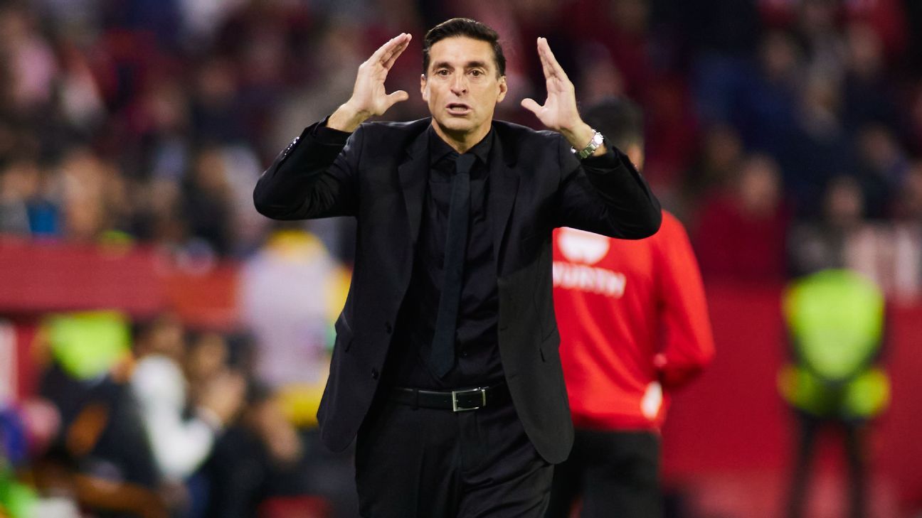 Sevilla fires Diego Alonso after winless run under Uruguayan coach