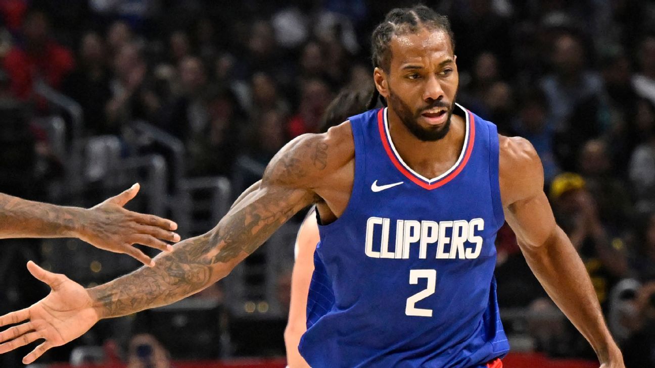 Kawhi Leonard hopes deal helps Clippers keep George, Harden - ESPN