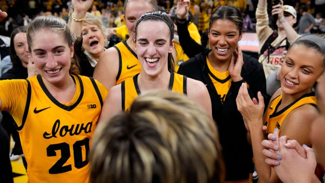 Iowa, Colorado behind No. 1 South Carolina in women’s AP Top 25