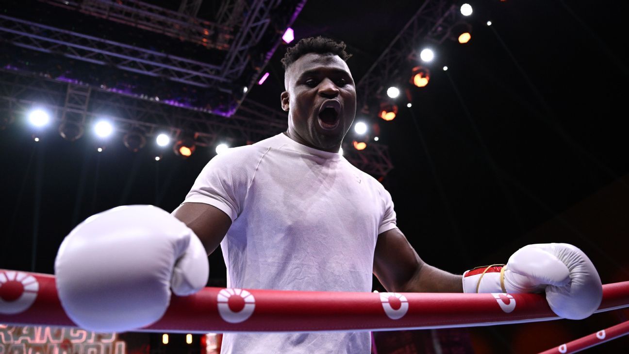 Can Ngannou change into a title contender with a win over Joshua?