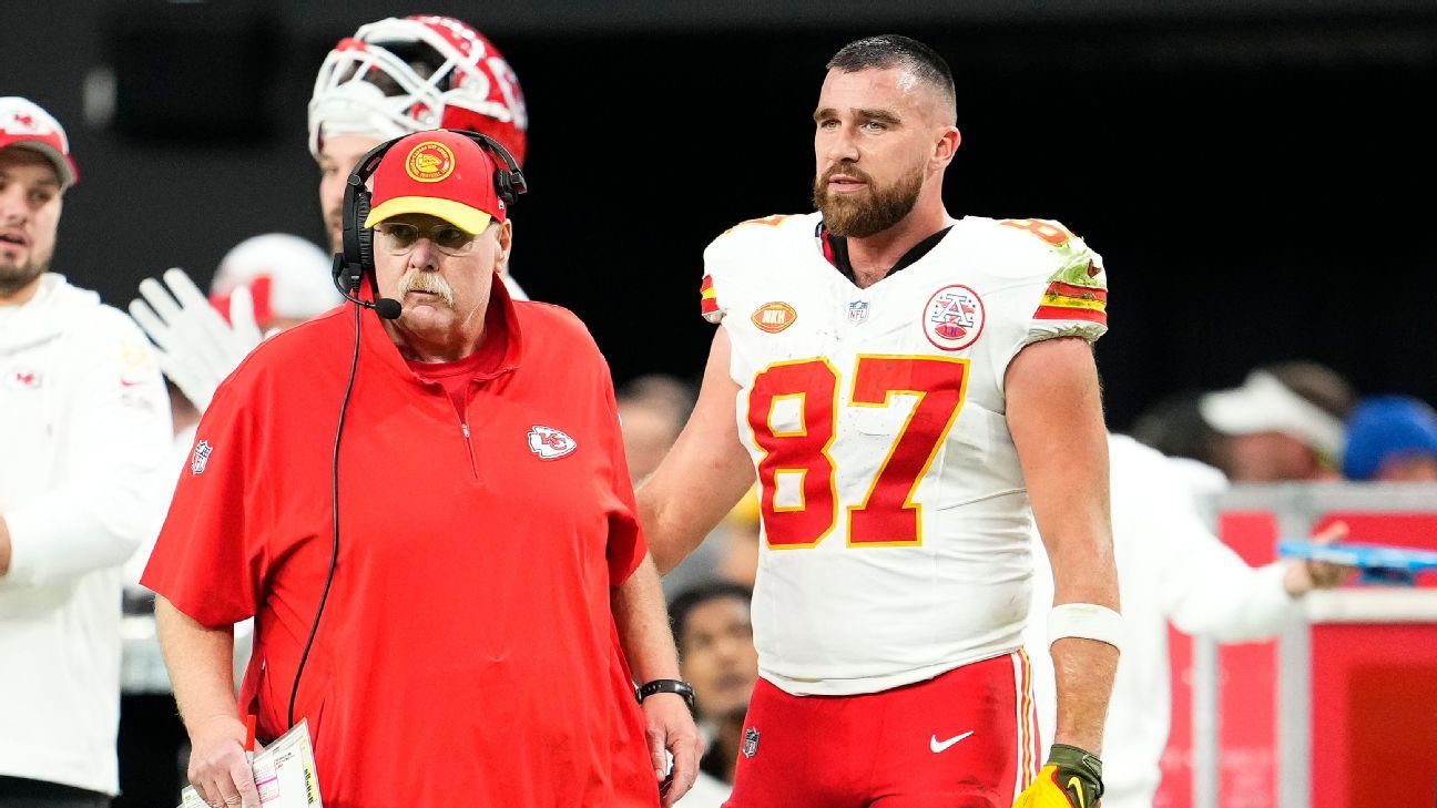 Chiefs' Reid offers positive update on Kelce talks