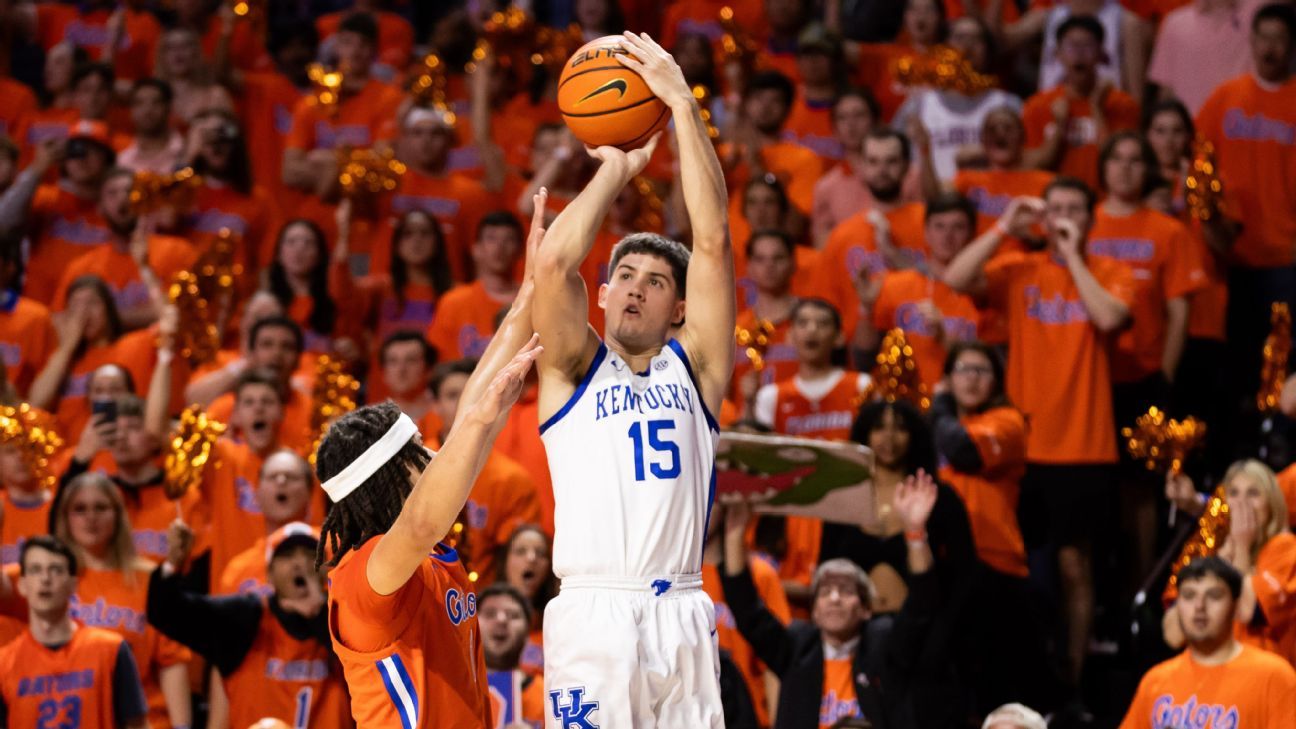 Who are the best 3point shooters in men's college basketball this season? ESPN