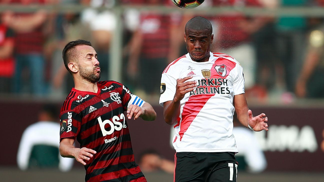 De La Cruz compara estruturas de Flamengo e River Plate e revela sentimento por final de Libertadores perdida em 2019