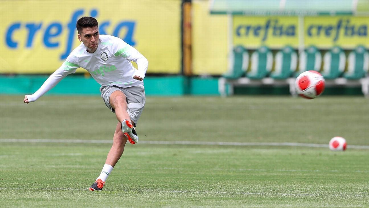 Atuesta faz golaço de falta, e Palmeiras empata em 2º jogo-treino da pré-temporada