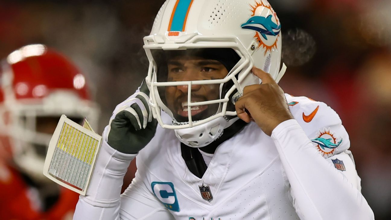 Tua Tagovailoa, Dolphins ‘to simmer’ on loss to Chiefs