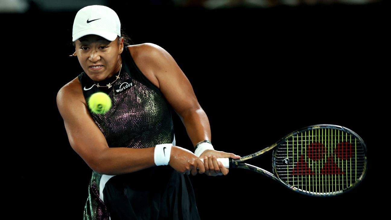 Naomi Osaka upbeat regardless of first-round Aussie Open loss