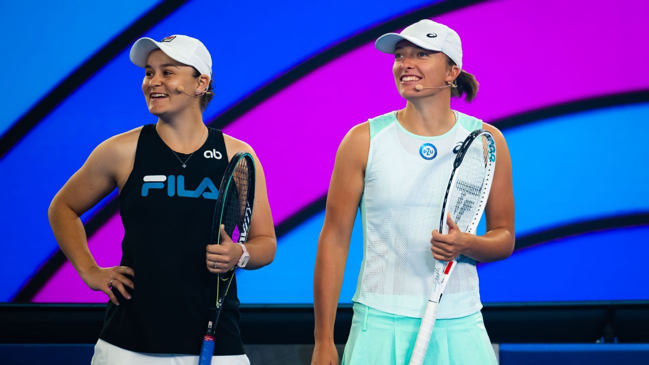 Swiatek: Barty was 'a huge inspiration'