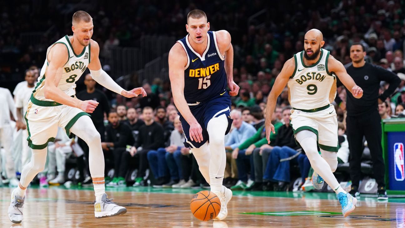 Jokic e Murray aiutano i Nuggets a porre fine al fuoricampo imbattuto dei Celtics