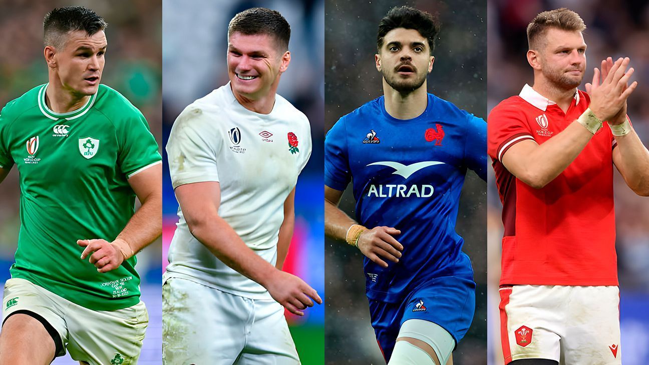Los grandes aperturas ausentes en el Seis Naciones 2024 ESPN