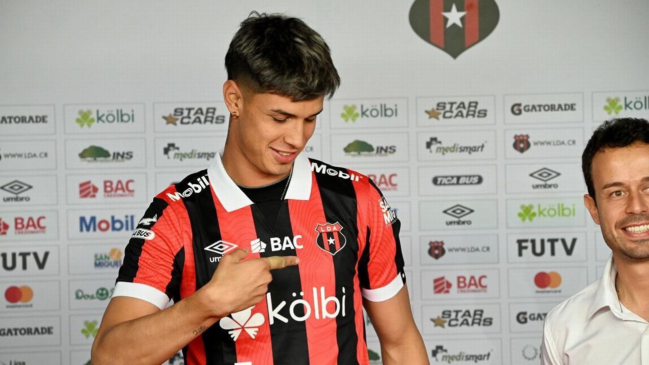 Fernando Lesme confiesa el origen de su amor por Alajuelense - ESPN