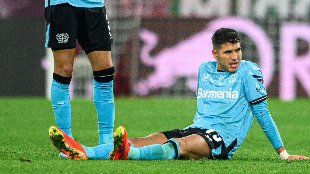 Le Bayer Leverkusen a confirmé la blessure d’Exequiel Palacios