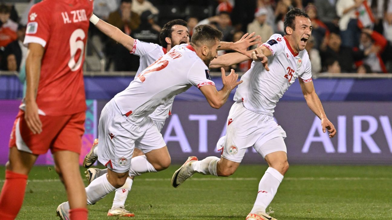 Night of sheer Asian Cup drama sees debutants Tajikistan advance while China hit rock bottom