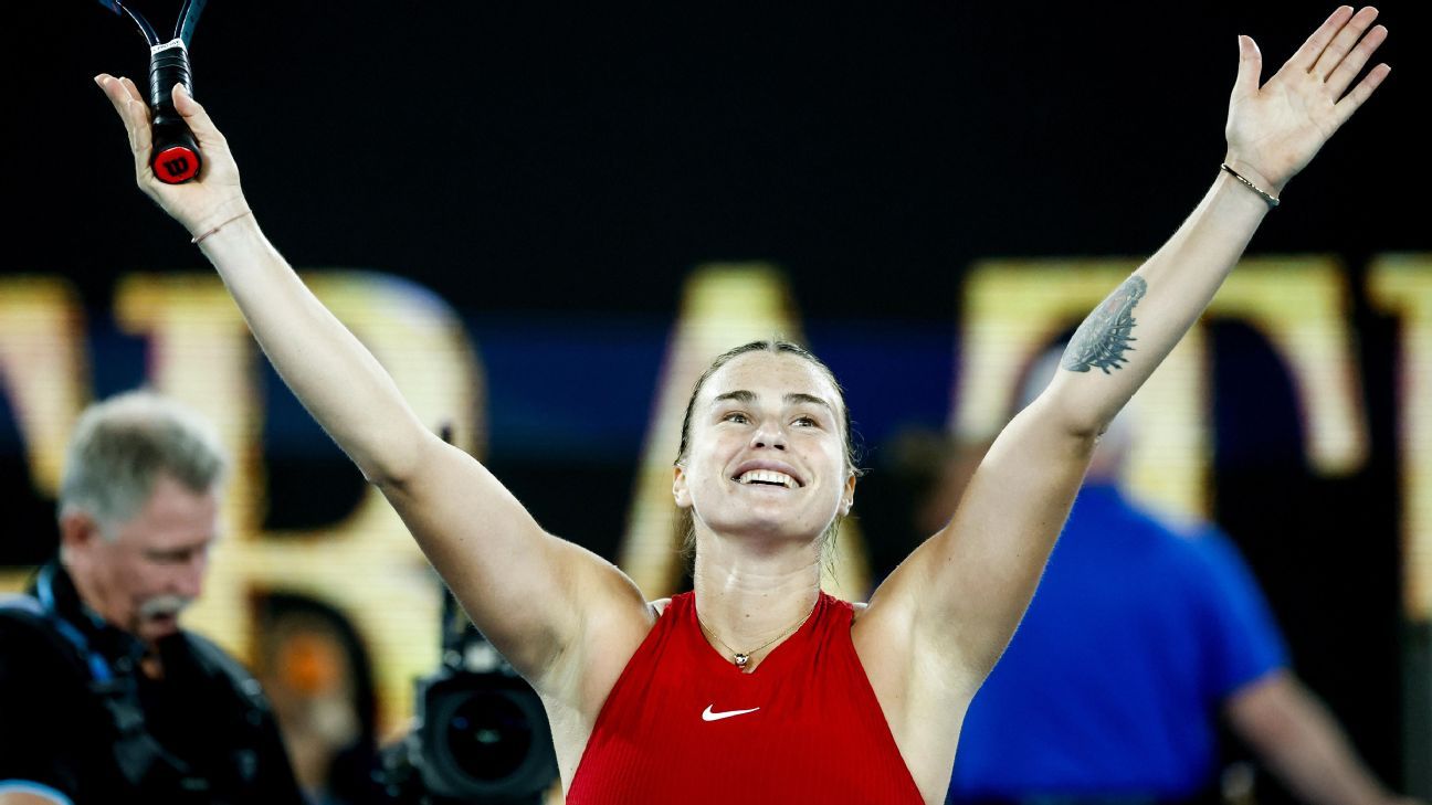 Aryna Sabalenka a remporté un Open d’Australie de rêve