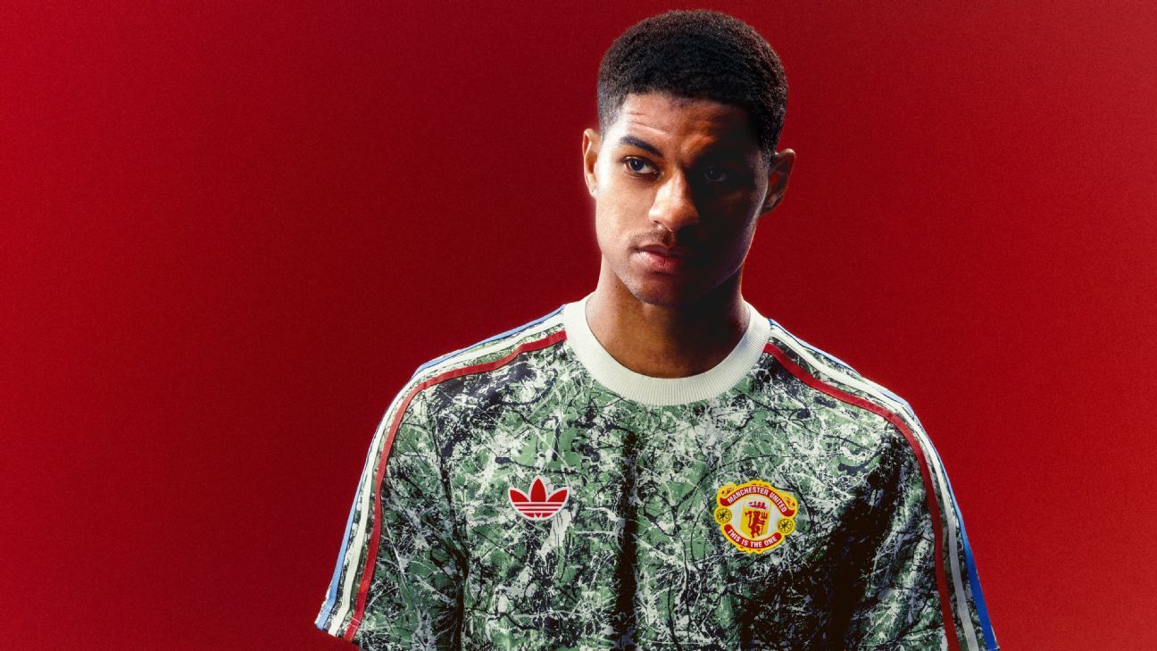 Man United launch new Stone Rosesinspired jersey, collection ESPN