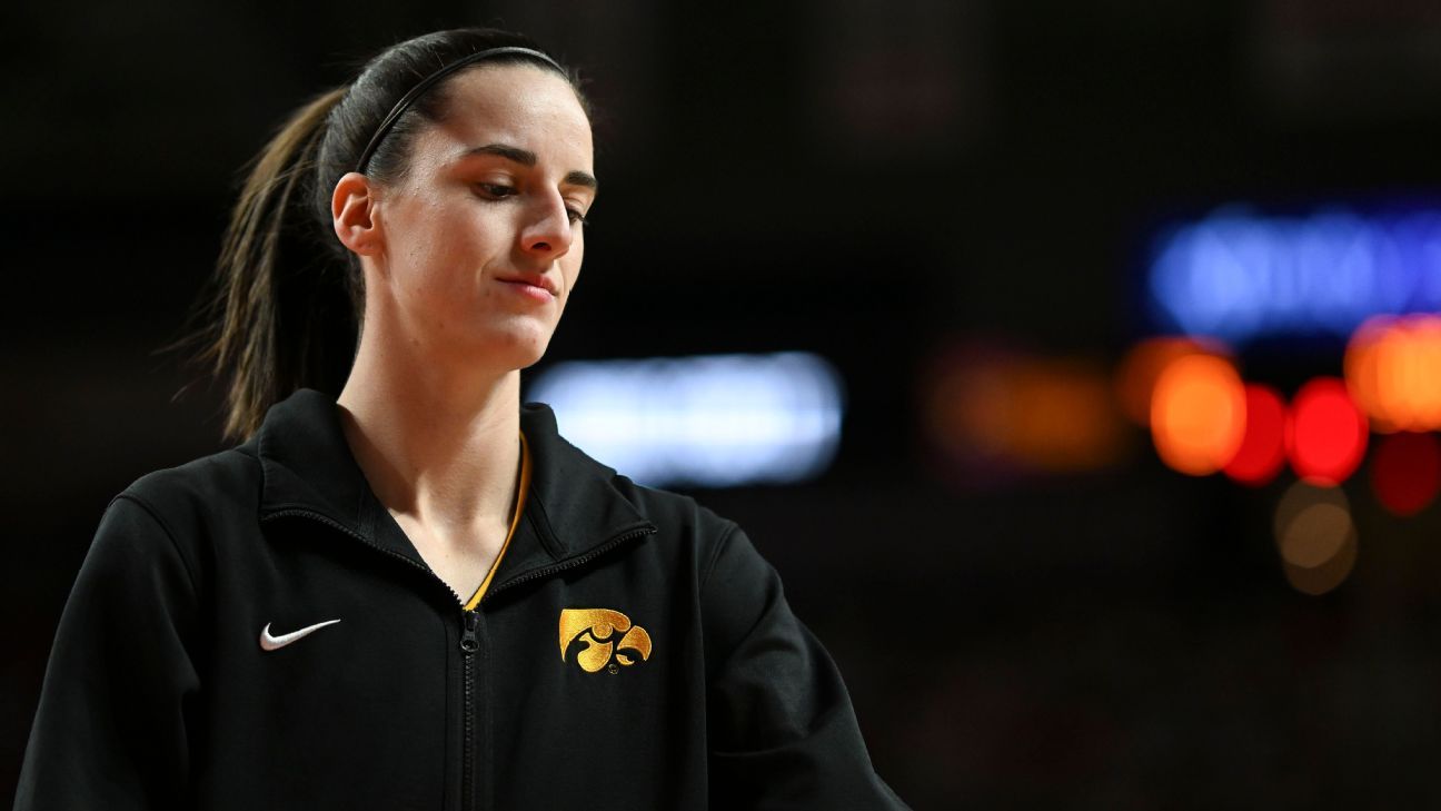 Jay Bilas displays on Caitlin Clark’s NCAA scoring file