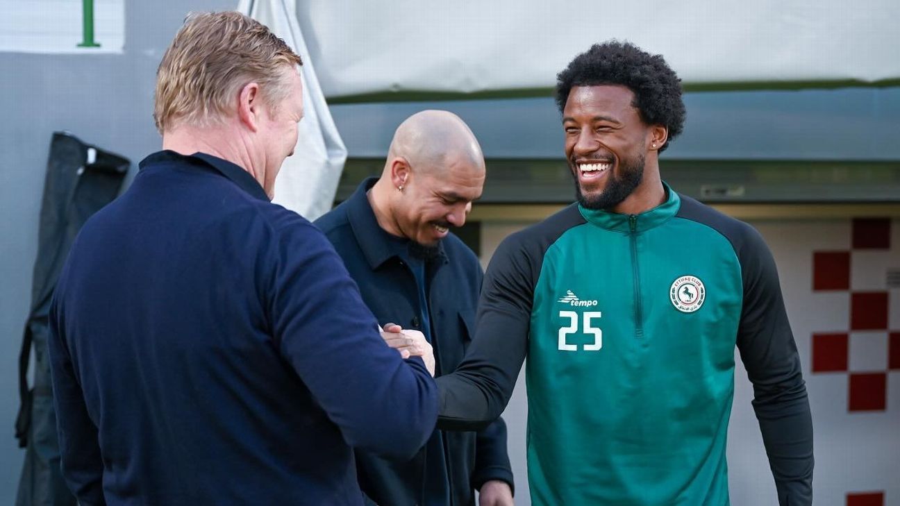 Rentree op komst? Koeman bezoekt Wijnaldum in Saudi-Arabië