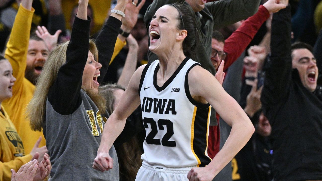 Caitlin Clark’s NCAA scoring record inspires next generation - ESPN