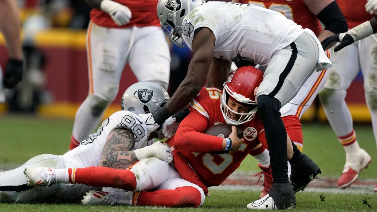 Antonio Pierce – Raiders have ‘Mahomes Guidelines’ for taking part in Chiefs