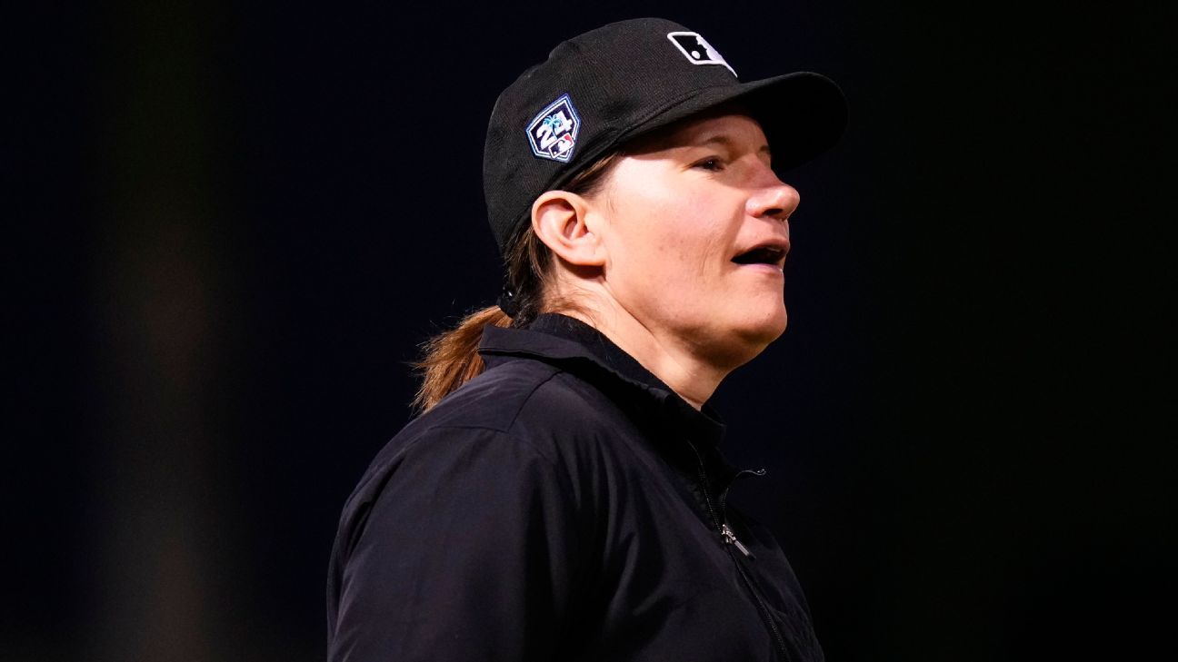 Pawol first woman to ump spring game since '07