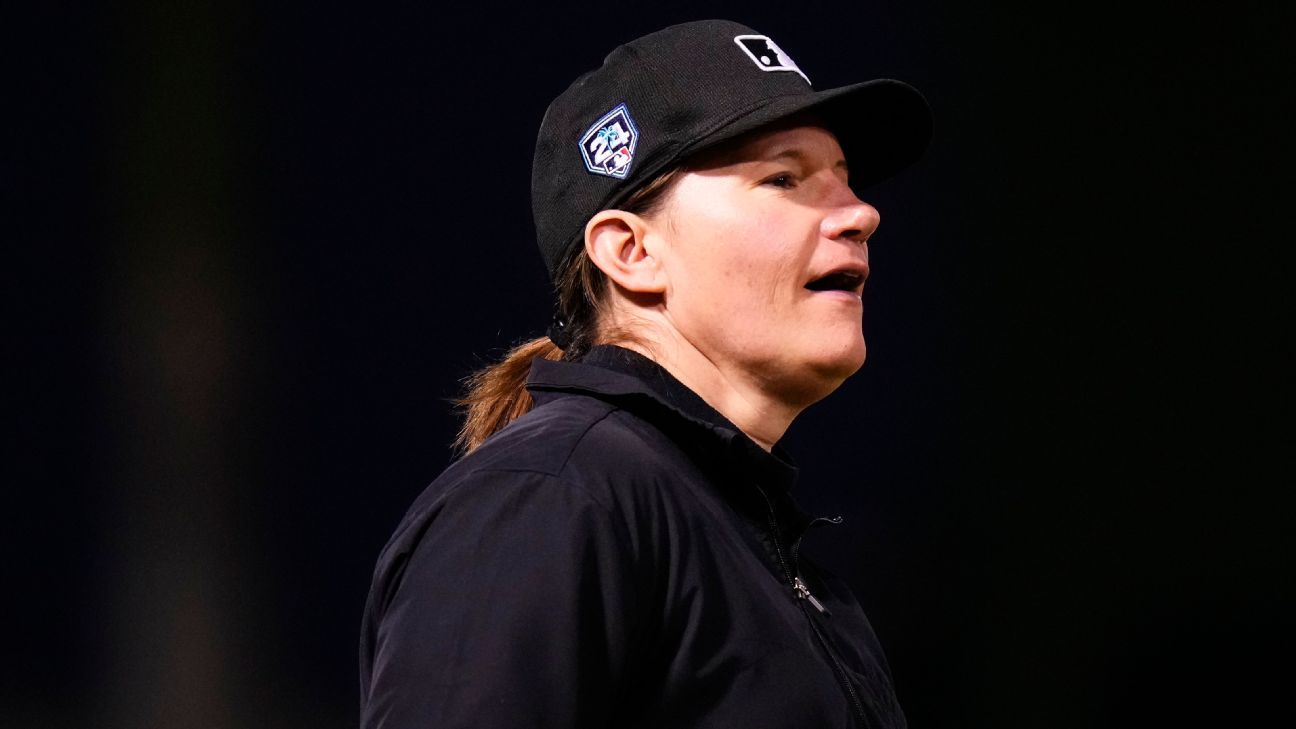 Jen Pawol turns into 1st girl to ump MLB spring recreation since ’07