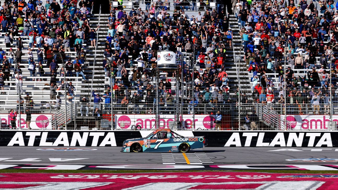 Busch wins at Atlanta for 65th career Trucks win