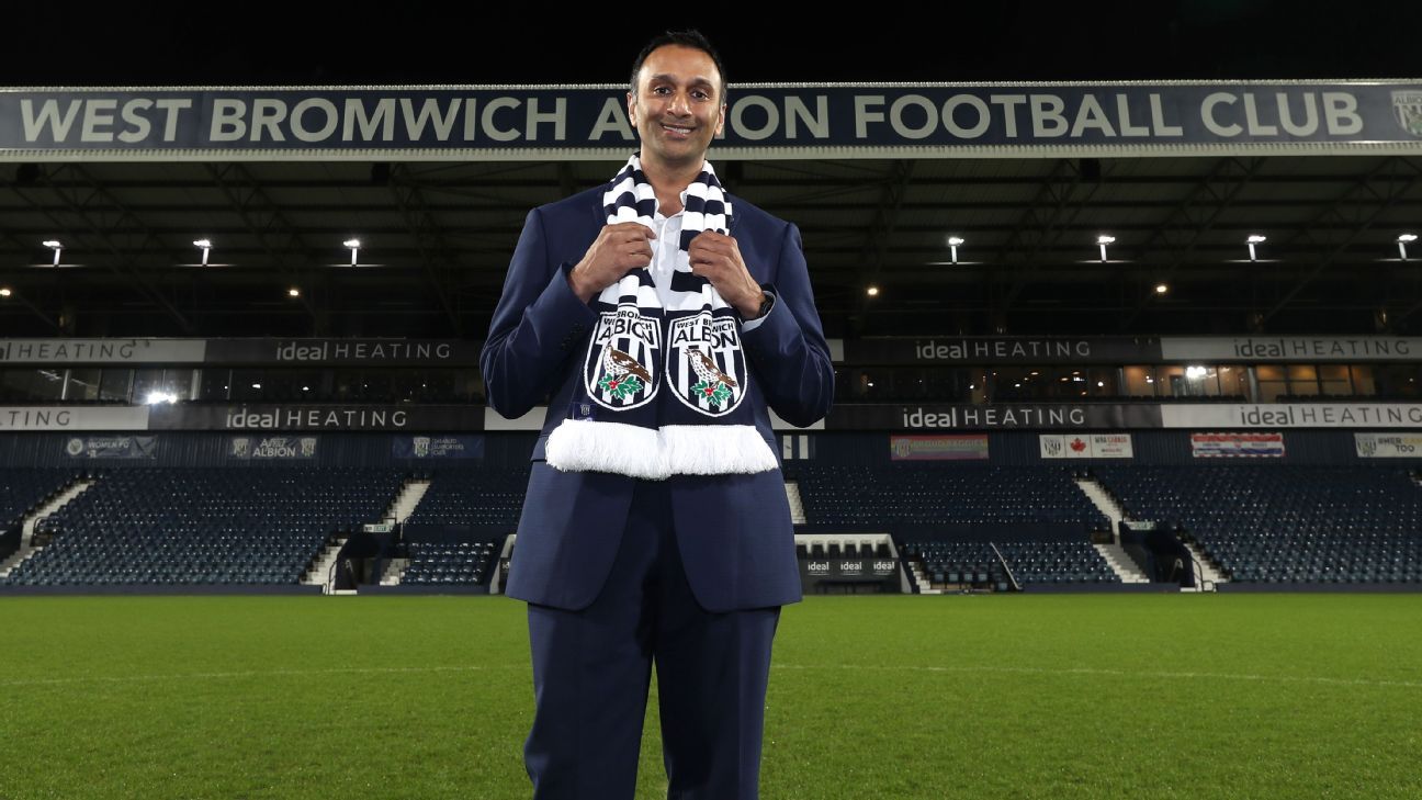 Florida-based businessman Shilen Patel completes 87.8% takeover of West  Bromwich Albion 