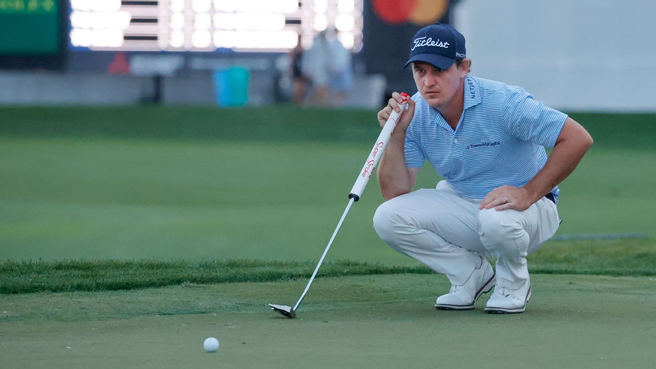 Detry endures rare 6-putt at Cauley-led Cognizant