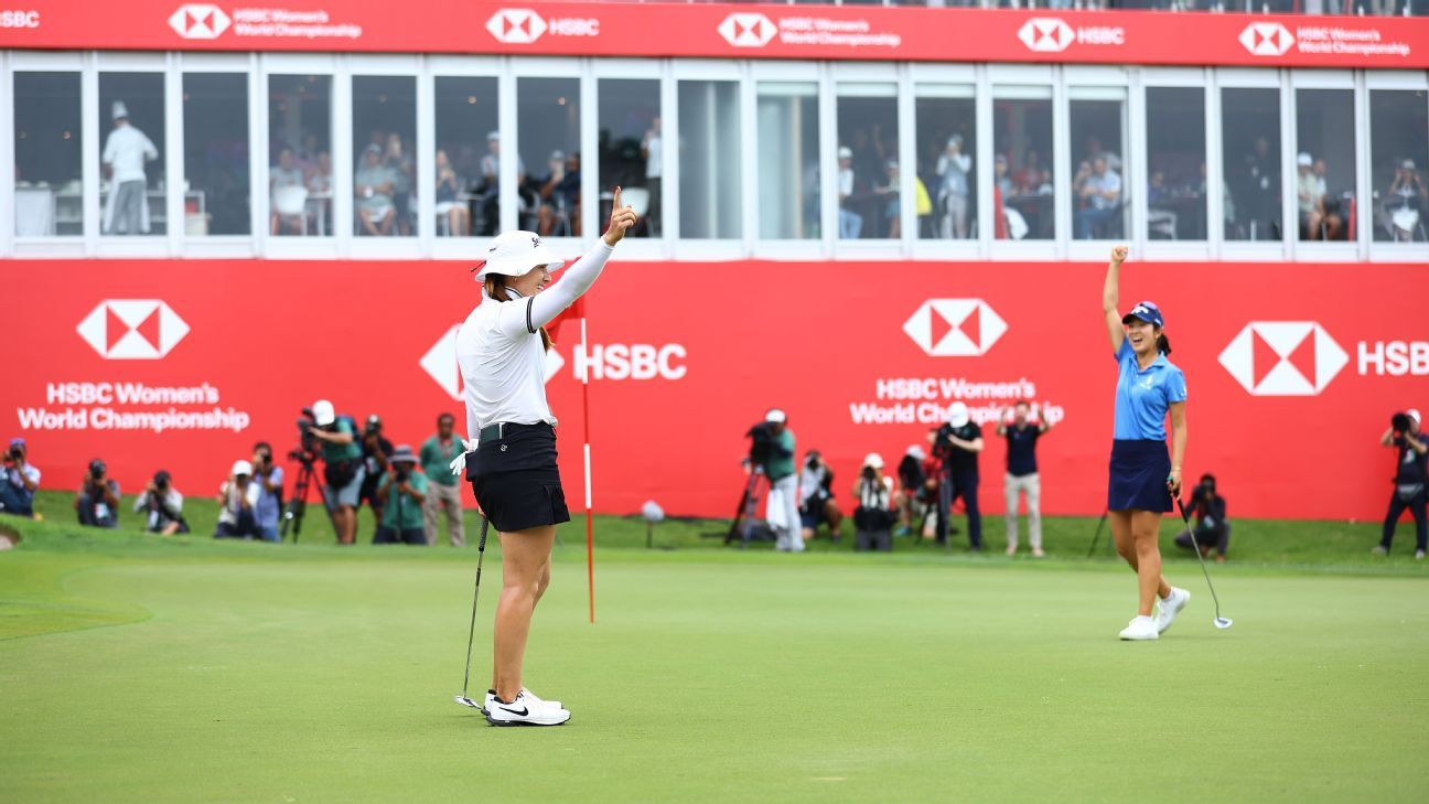 Hannah Green birdies final hole to secure LPGA Singapore win ESPN