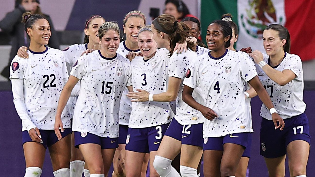 Youthful USWNT bounces again to impose itself on Colombia