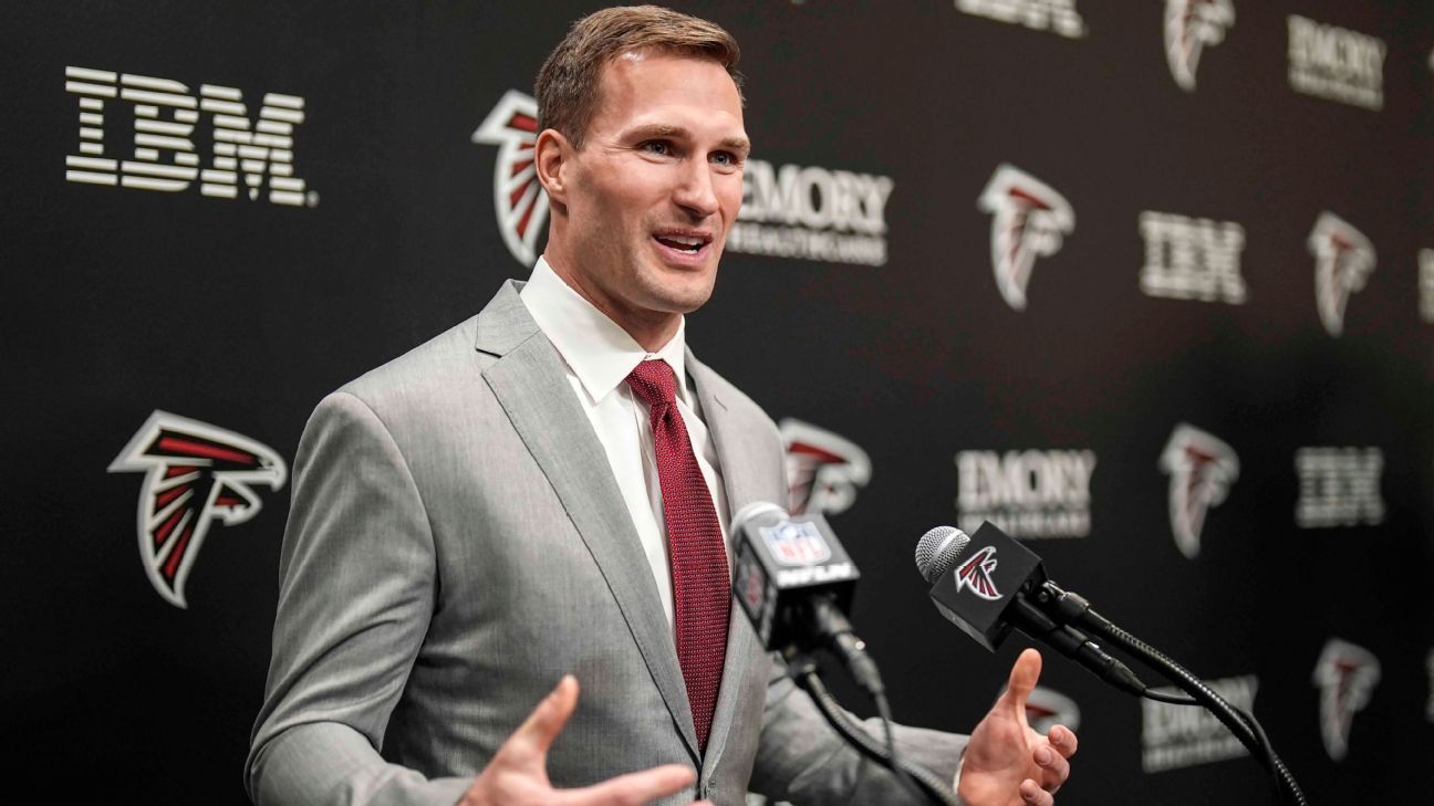 Kirk Cousins ​​says the Falcons' appeal is the long-term vision for him