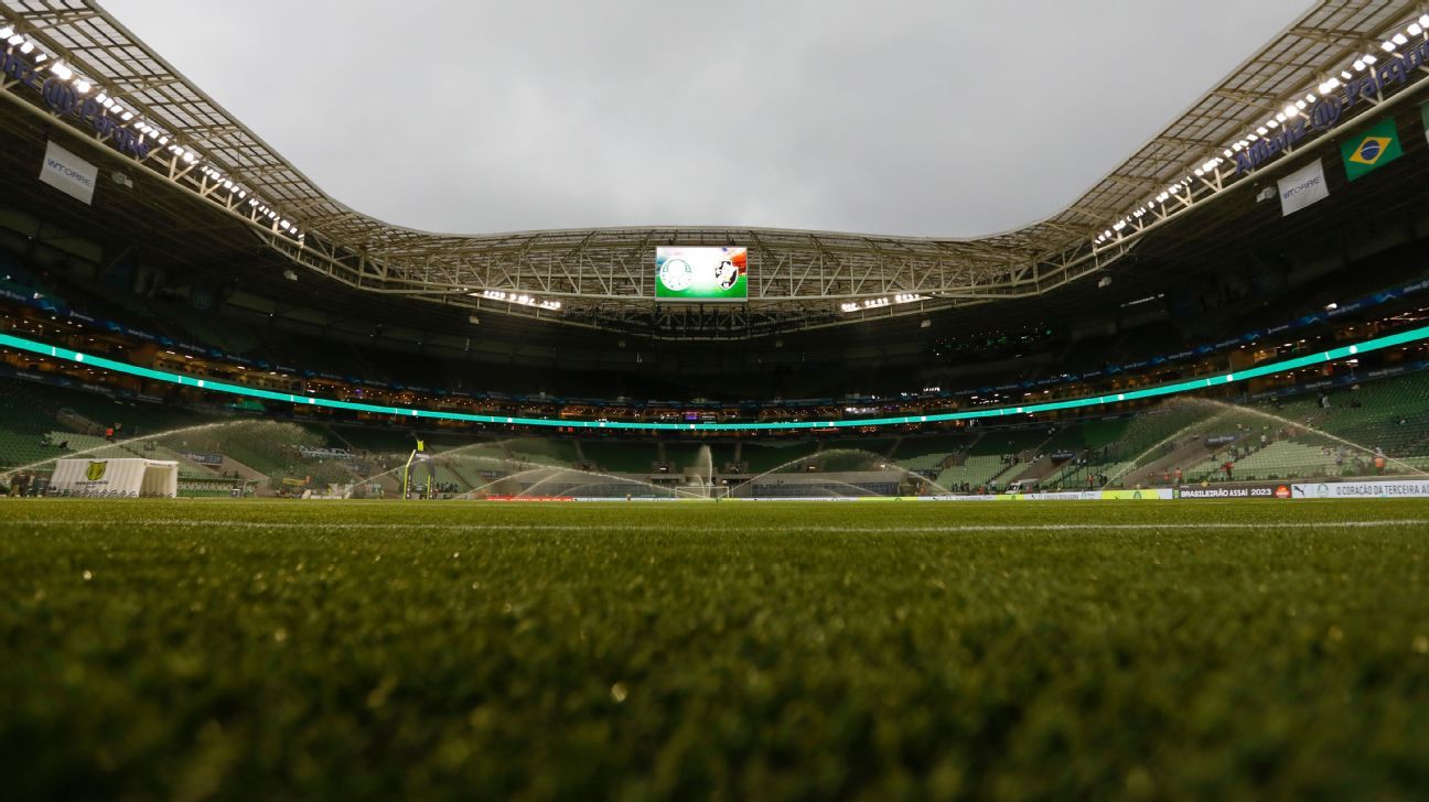 Palmeiras realizará teste de gramado no Allianz e cogita semi no estádio.