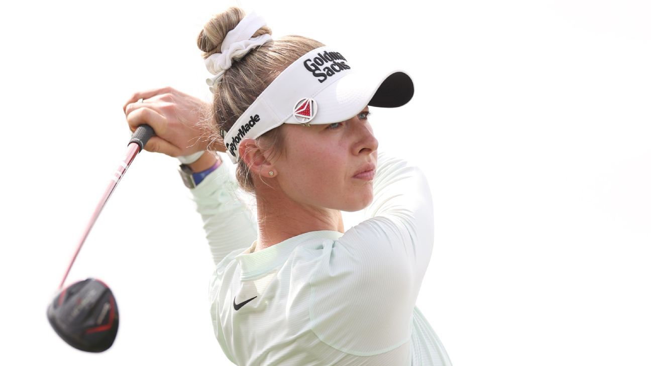 Nelly Korda 3 shots back at LPGA Tour’s Ford Championship