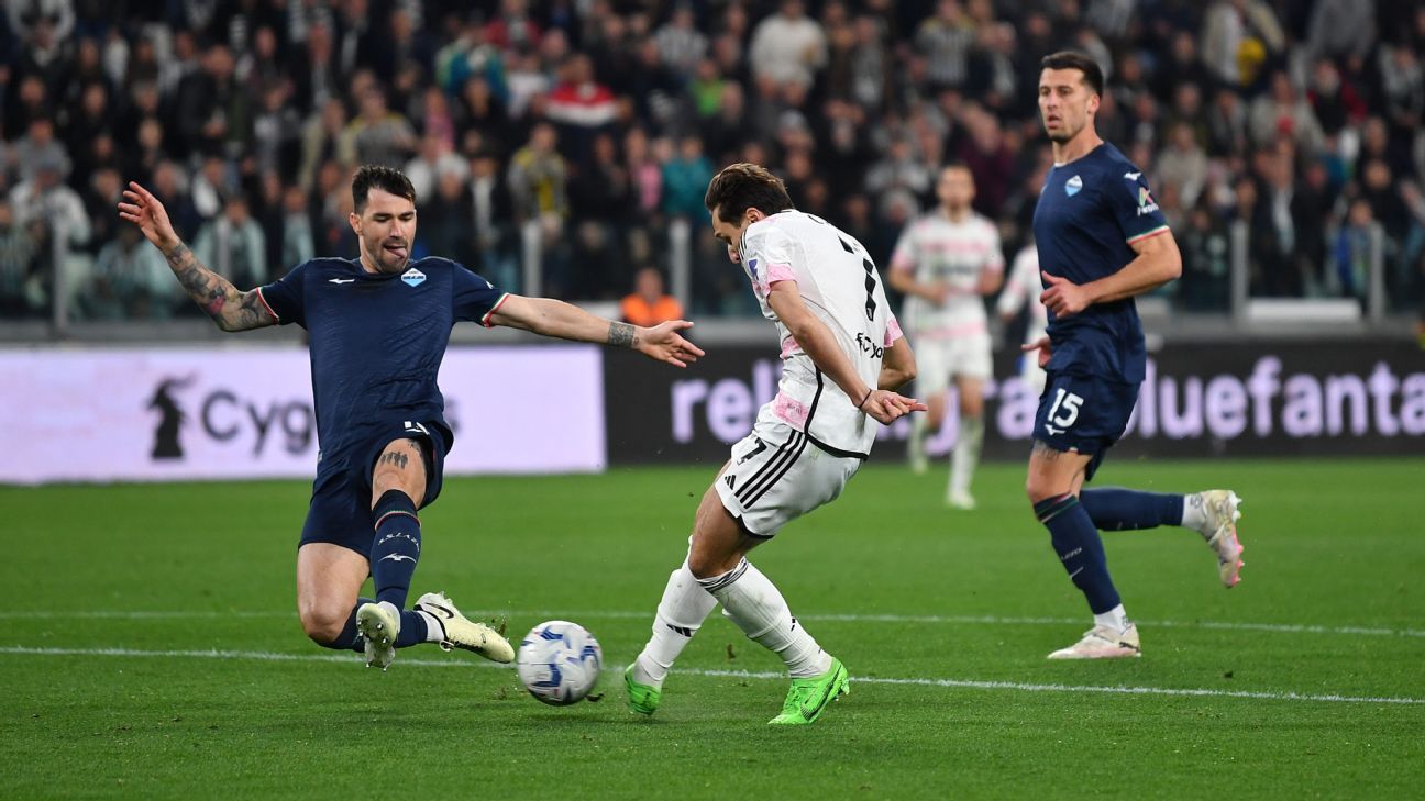 La Juventus bat la Lazio et prend la tête de la demi-finale de la Coppa Italia