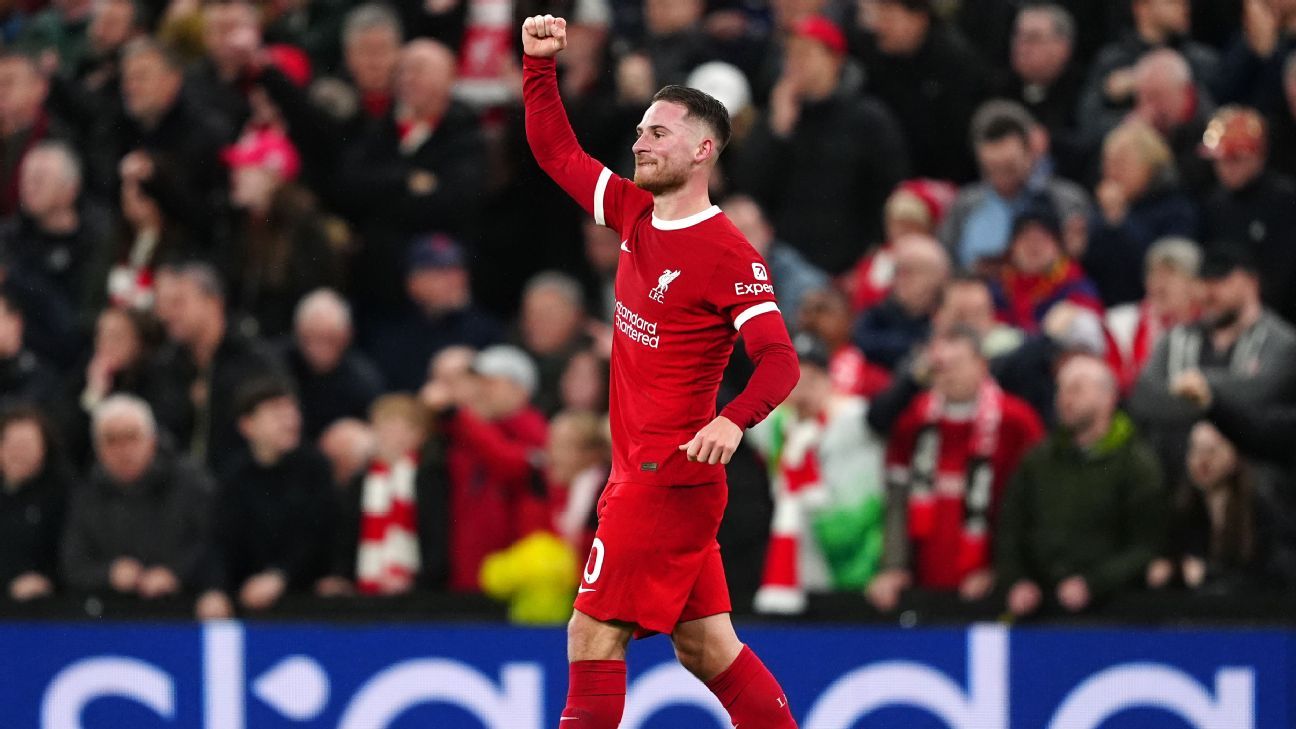 Avaliações do Liverpool: 10/10 Mac Allister estelar vs.