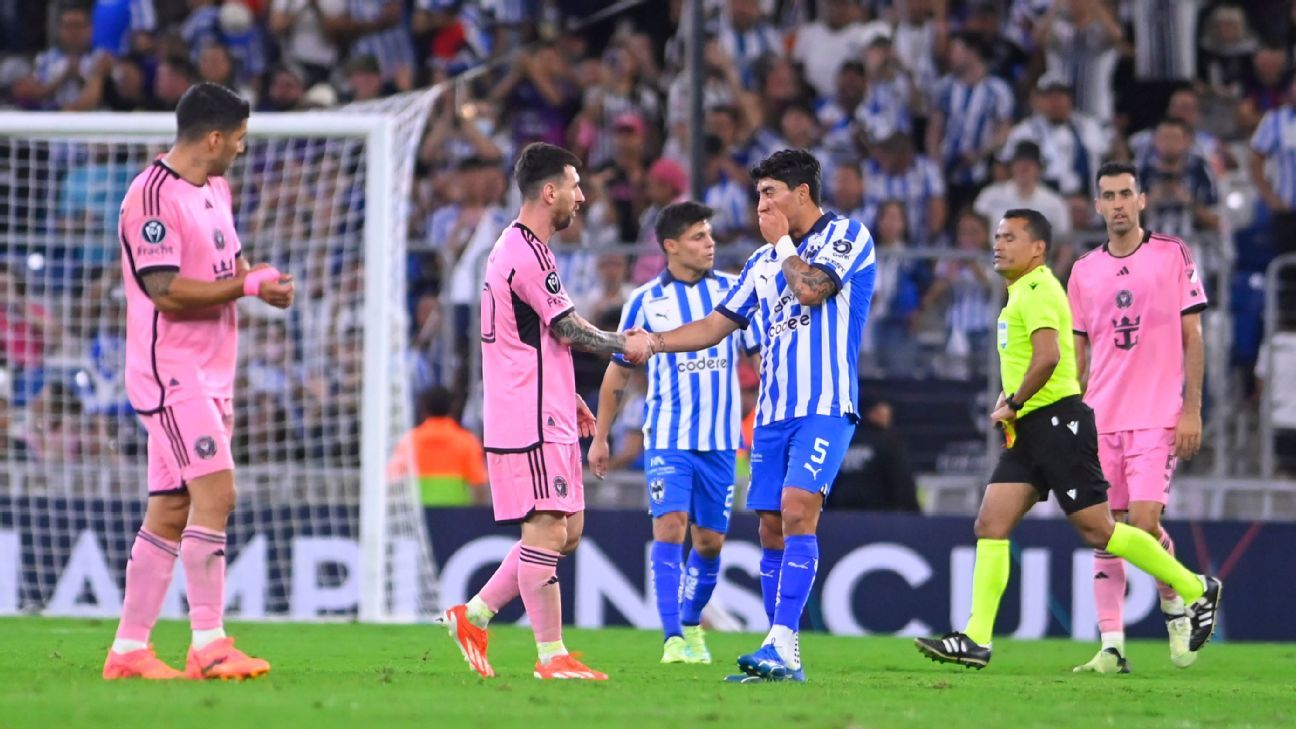 CONCACAF: Rayados coup against Messi and Inter Miami