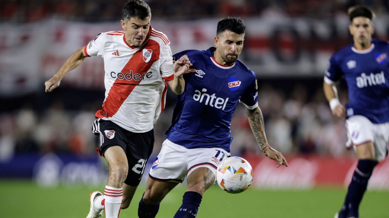 Nacional fell to River Plate in the Monumental for the CONMEBOL Libertadores