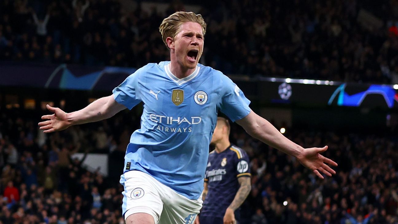 De Bruyne showed his face but Manchester City fell to Real Madrid on penalties and said goodbye to the Champions League
