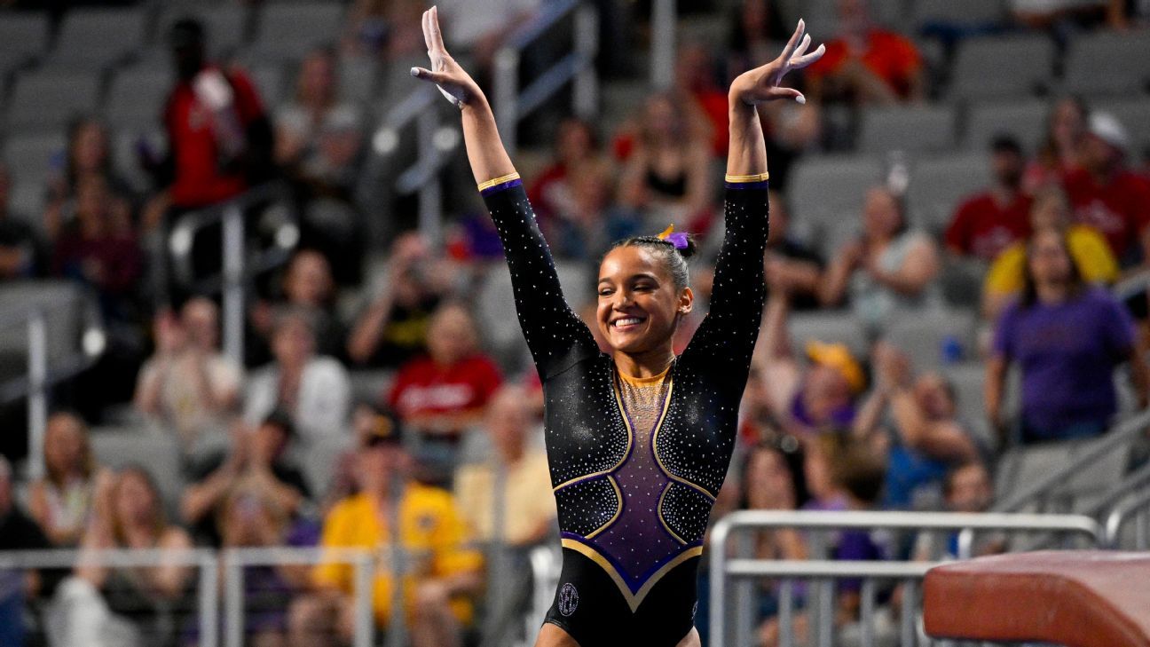 Utah, Florida deny OU gymnastics' 3-peat bid