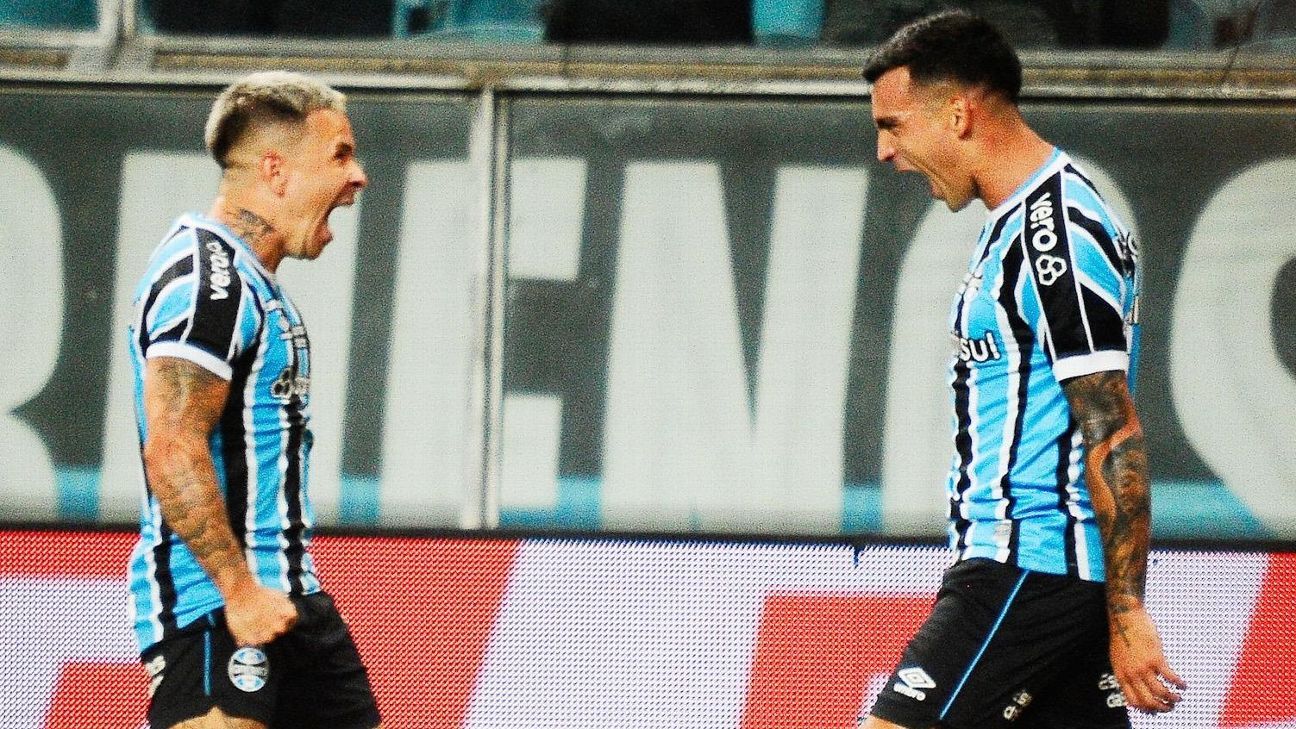 Grêmio mantém invencibilidade na Arena ao vencer o Cuiabá pelo Brasileirão