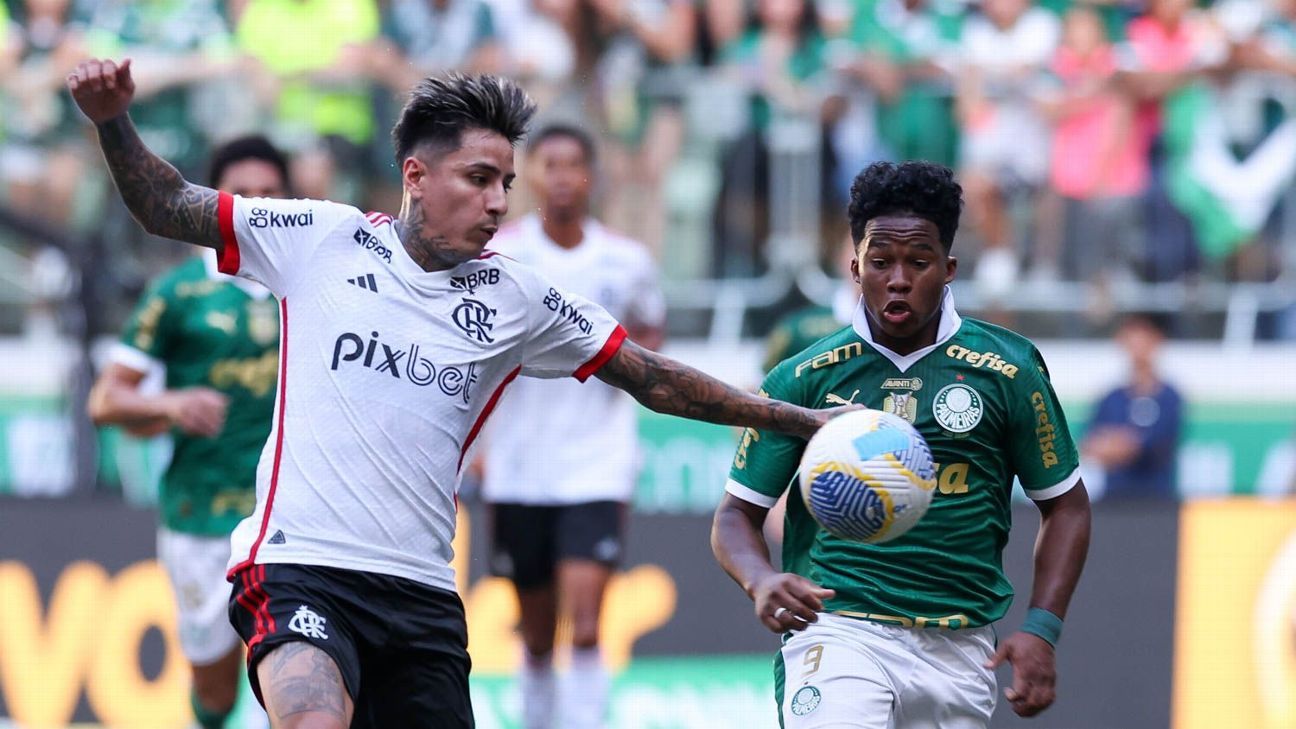 Empate entre Palmeiras e Flamengo agita torcedores em confronto pelo Brasileirão.