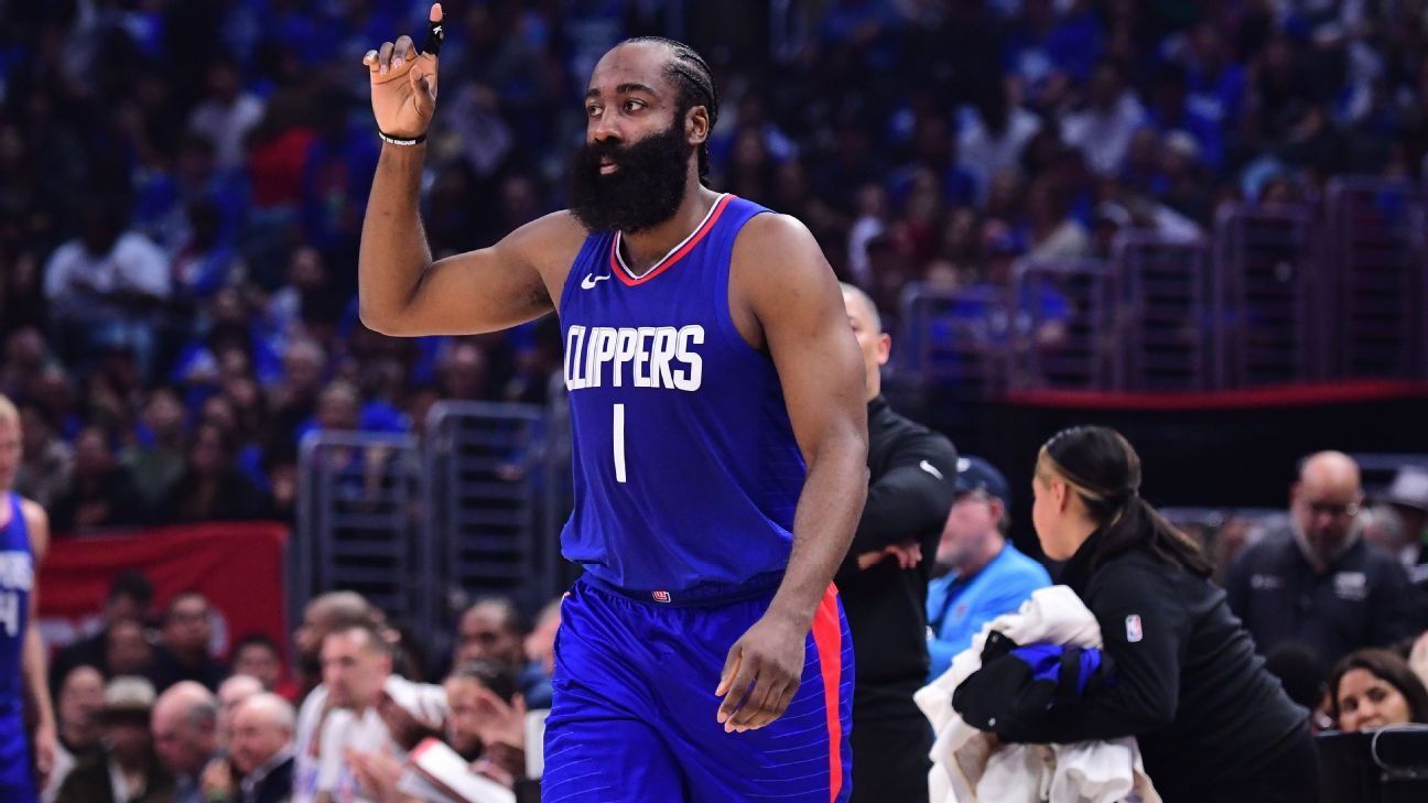 James Harden destaca a vitória dos Clippers no jogo 1 sobre os Mavs